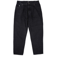 Magenta 'OG' Baggy Jeans - Black-1