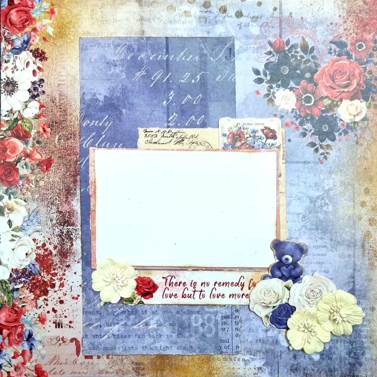 Colección de álbumes de recortes Love You 12x12 de 3Quarter Designs-8