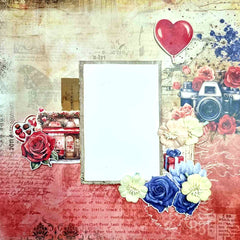 Colección de álbumes de recortes Love You 12x12 de 3Quarter Designs-11