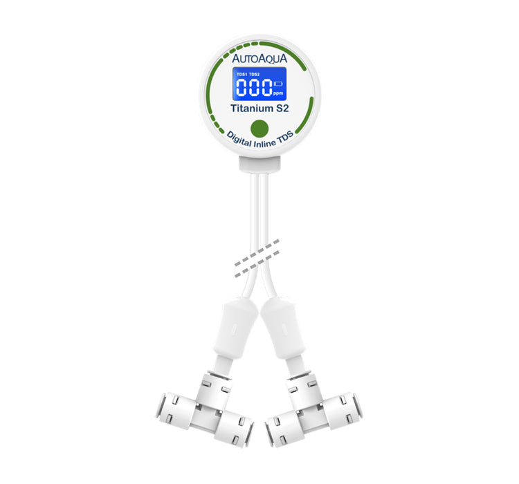 AutoAqua Digital Inline TDS - Titanium S2-1