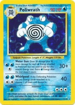 Poliwrath 13/102 - Base Set Holofoil-1