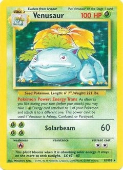 Venusaur 15/102 - Base Set Holofoil-1
