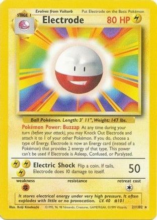 Electrode 21/102 - Base Set-1