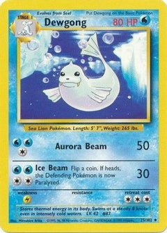 Dewgong 25/102 - Base Set-1