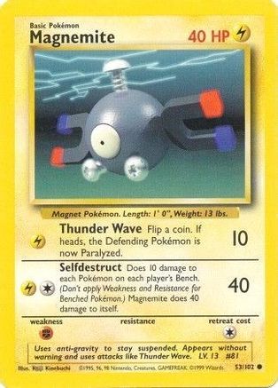 Magnemite 53/102 - Base Set-1