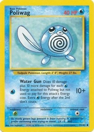 Poliwag 59/102 - Base Set-1