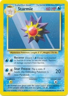 Starmie 64/102 - Base Set-1