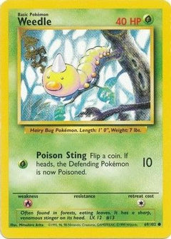 Weedle 69/102 - Base Set-1