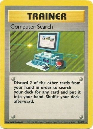 Computer Search 71/102 - Base Set-1