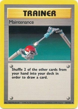 Maintenance 83/102 - Base Set-1