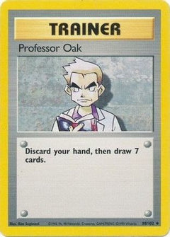 Professor Oak 88/102 - Base Set-1