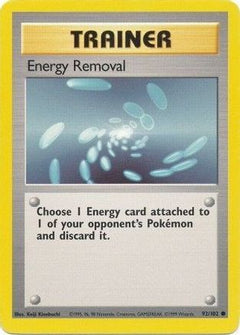 Energy Removal 92/102 - Base Set-1