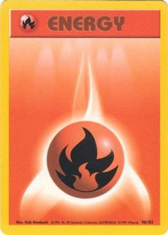 Fire Energy 98/102 - Base Set-1