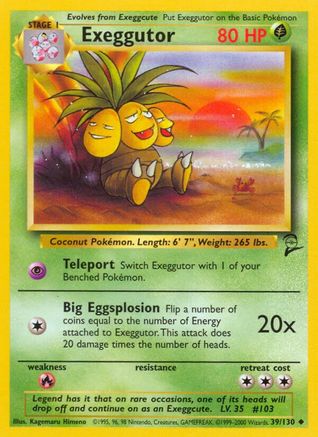 Exeggutor 39/130 - Base Set 2-1