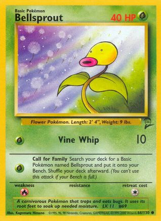 Bellsprout 66/130 - Base Set 2-1