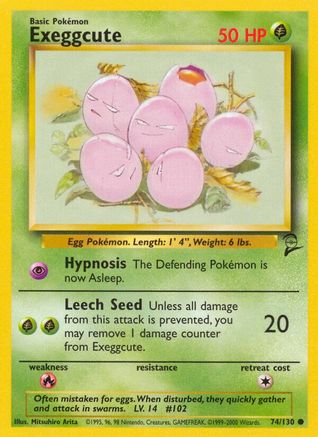 Exeggcute 74/130 - Base Set 2-1