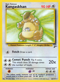 Kangaskhan 26/130 - Base Set 2-1