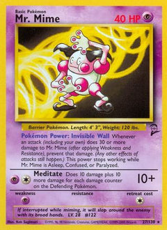 Mr. Mime 27/130 - Base Set 2-1