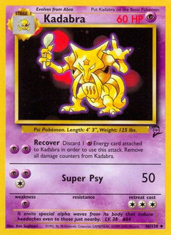 Kadabra 46/130 - Base Set 2-1