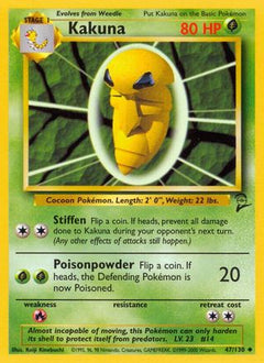 Kakuna 47/130 - Base Set 2-1