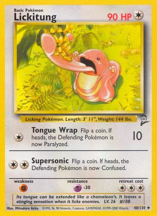 Lickitung 48/130 - Base Set 2-1