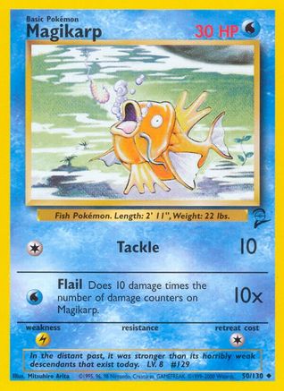 Magikarp 50/130 - Base Set 2-1