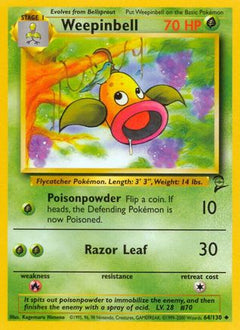 Weepinbell 64/130 - Base Set 2-1