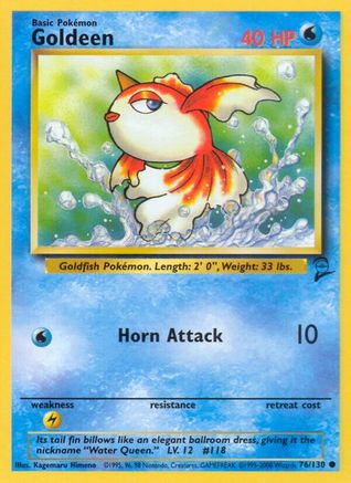 Goldeen 76/130 - Base Set 2-1