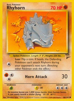 Rhyhorn 90/130 - Base Set 2-1