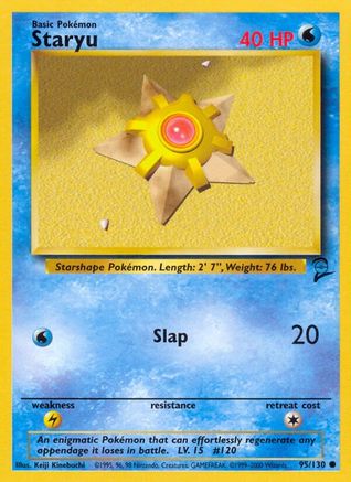 Staryu 95/130 - Base Set 2-1