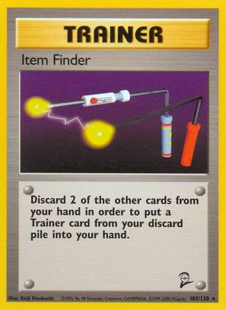Item Finder 103/130 - Base Set 2-1