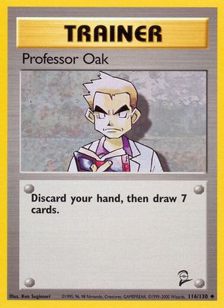Professor Oak 116/130 - Base Set 2-1