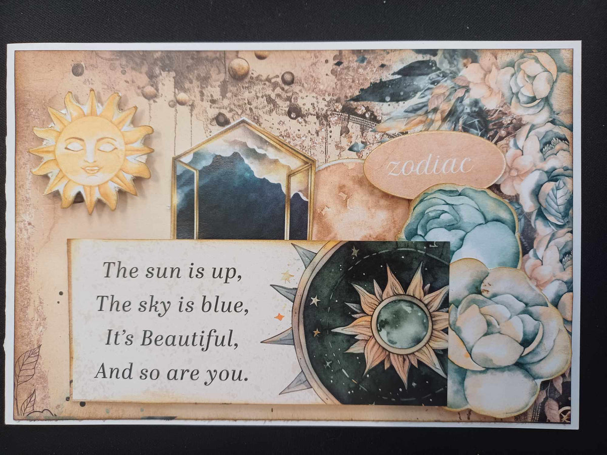Paquete de tarjetas 6x4 Celestial Skies de 3Quarter Designs-9