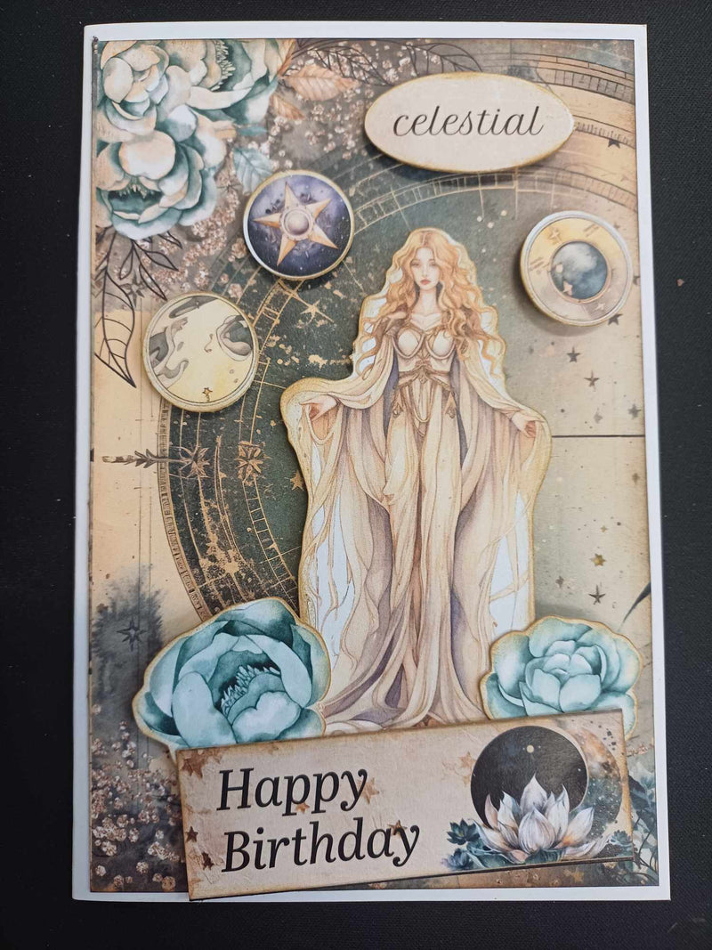 Paquete de tarjetas 6x4 Celestial Skies de 3Quarter Designs-10