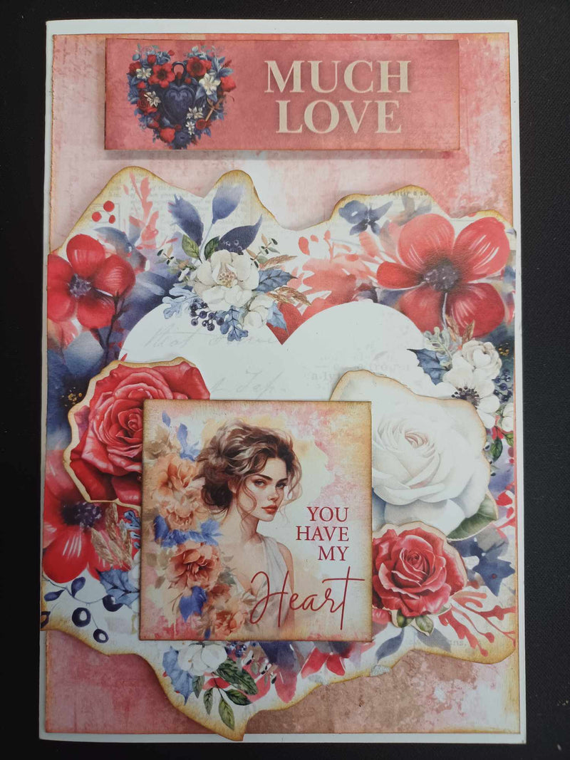 3Quarter Designs Love You 6x4 Card Pack-6