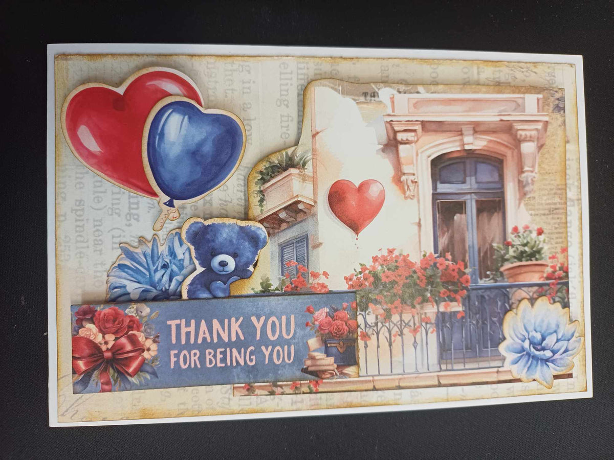 3Quarter Designs Love You 6x4 Card Pack-8