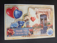 3Quarter Designs Love You 6x4 Card Pack-8
