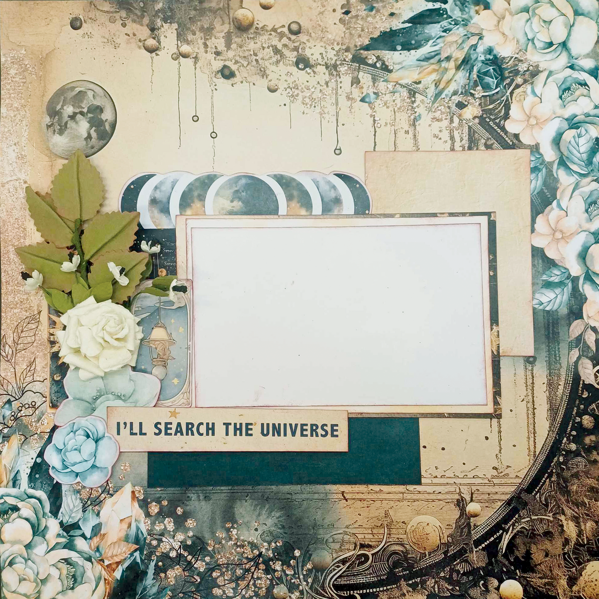 3Quarter Designs Celestial Skies 12x12 Scrapbook Collection-9