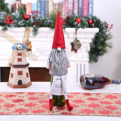 Christmas Decorations Christmas Wine Bottle Socks-76