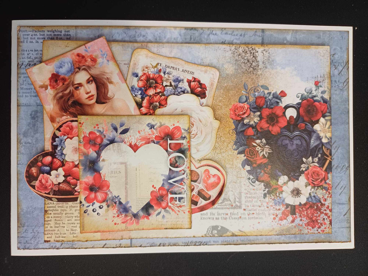 3Quarter Designs Love You 6x4 Card Pack-11