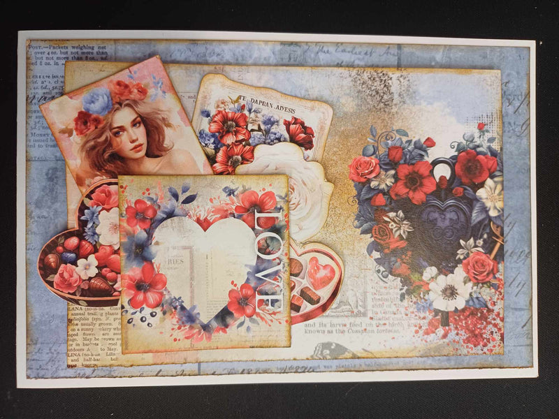 3Quarter Designs Love You 6x4 Card Pack-11