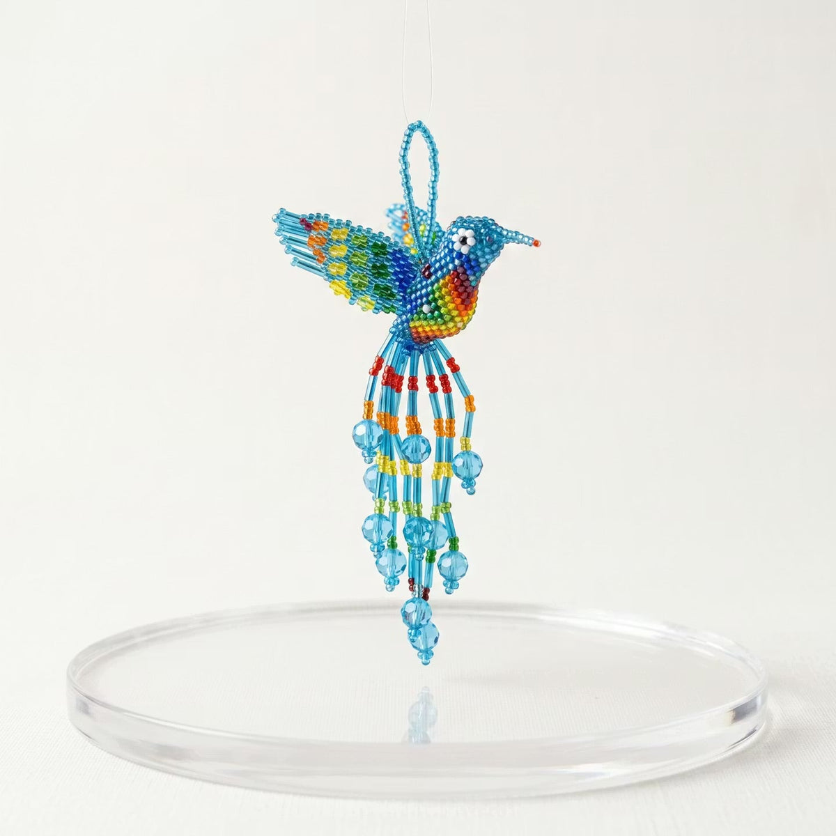 Blue Beaded Humming Bird-2