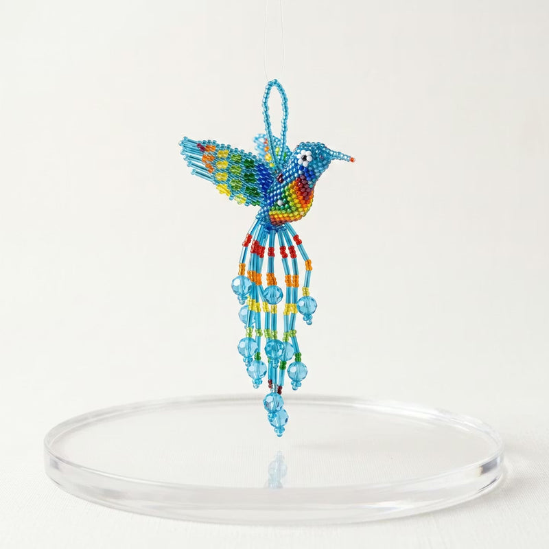 Blue Beaded Humming Bird-2