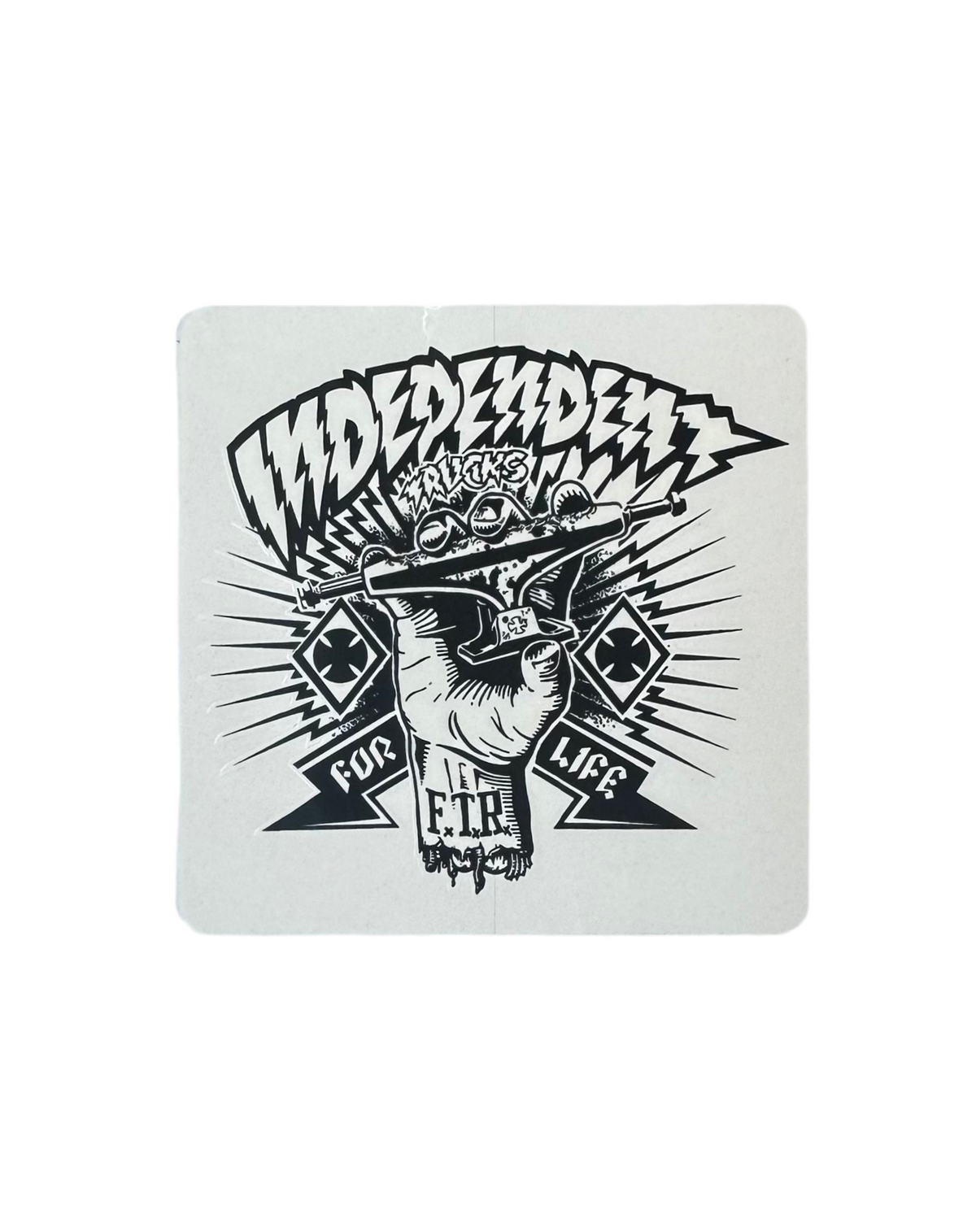 Independent 'For Life' Sticker - Black-1