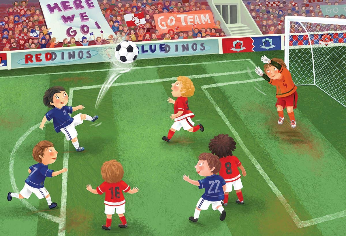 Eurographics Junior League Soccer 60-Piece Puzzle - Ages 4+-2