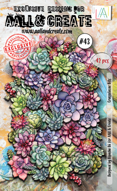 AALL and Create #43 - Ephemera - Crassulacae Bits-1