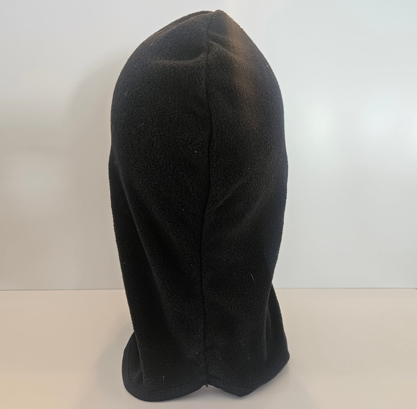 Black Thermal Fleece Full Face Coverage Hood