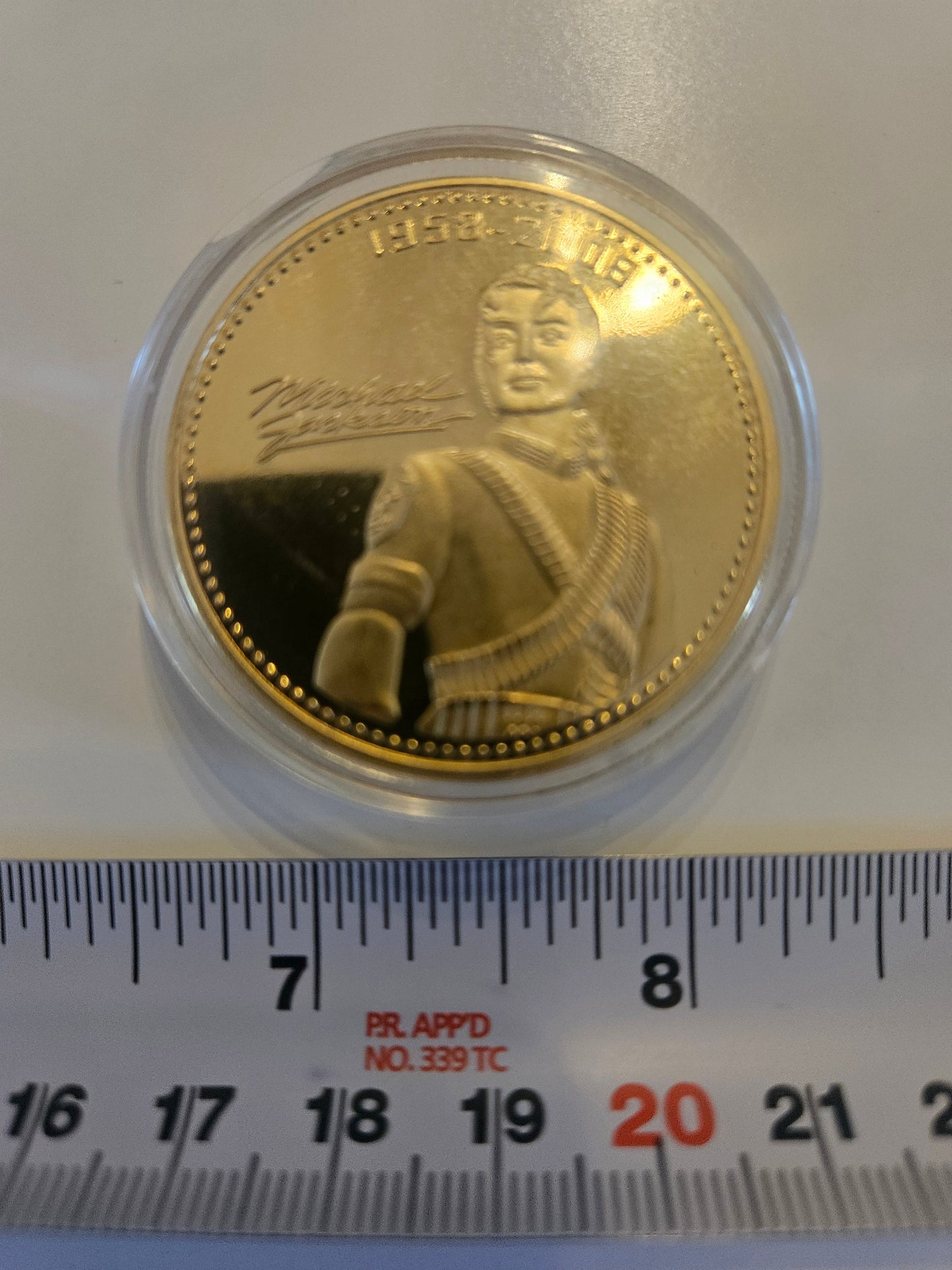 Michael Jackson Commemorative Souvenir Token (1958-2009)