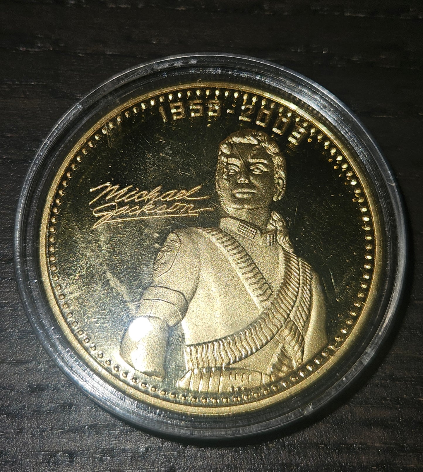Michael Jackson Commemorative Souvenir Token (1958-2009)
