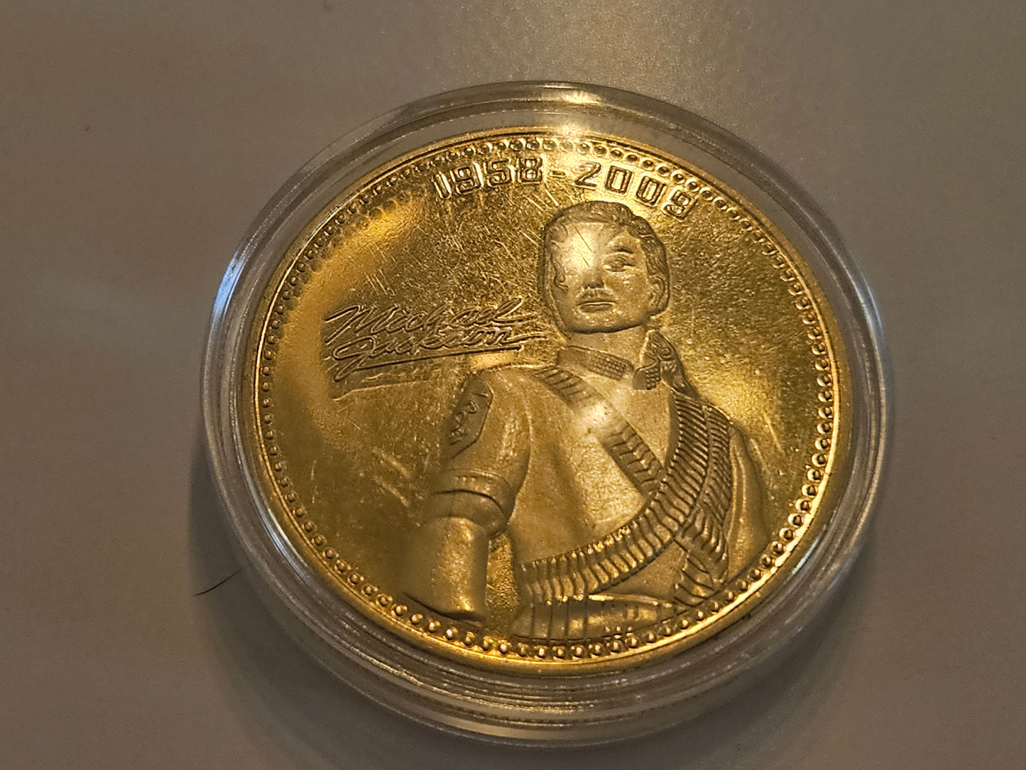 Michael Jackson Commemorative Souvenir Token (1958-2009)